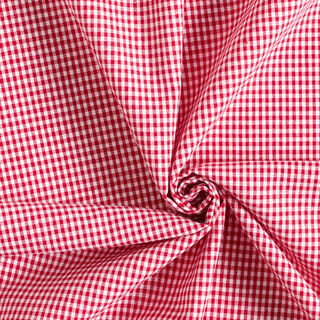 tessuto in cotone Vichy - 0,2 cm – peperoncino, 