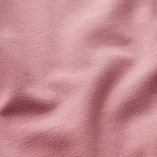 bambù jersey di viscosa tinta unita – rosa anticato, 