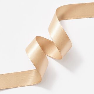 Nastro in satin [15 mm] – beige, 