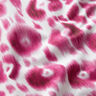GOTS French terry Batik con motivo leopardato | TCC x LOOKS by Wolfgang Joop – porpora/bianco,  thumbnail number 3
