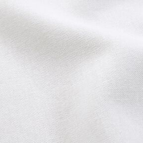 Tessuto in puro lino pesante tinta unita – bianco, 