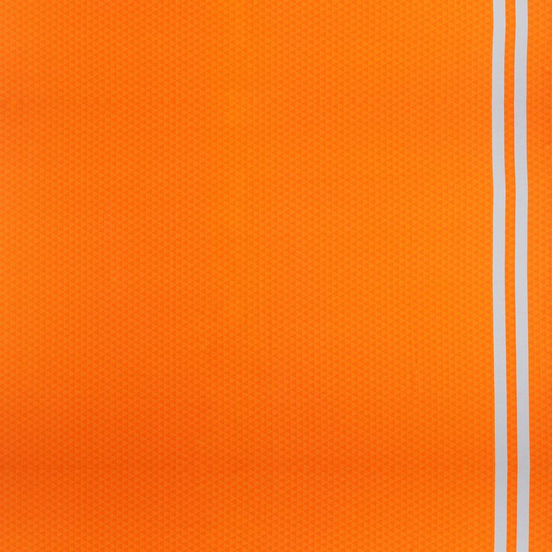 French terry, felpa estiva Tessuto con bordura essere operaio edile un giorno – arancio,  image number 5