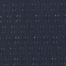 Maglia effetto Krinkle con ricamo inglese – blu notte,  thumbnail number 1