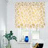 tessuto arredo mezzo panama foglie minimal – senape/naturale,  thumbnail number 6