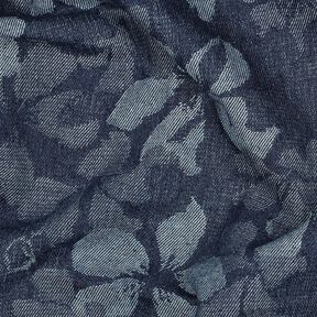 Fiori in misto cotone denim – colore blu jeans, 