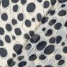 Cerchi astratti in chiffon – bianco/nero,  thumbnail number 4