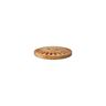 bottone in legno, 2 fori – beige,  thumbnail number 2