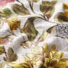 tessuto arredo, panama, stampa floreale – grigio nebbia,  thumbnail number 2