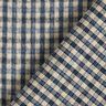 Tessuto per cappotto misto lana a quadri piccoli – beige/blu,  thumbnail number 5