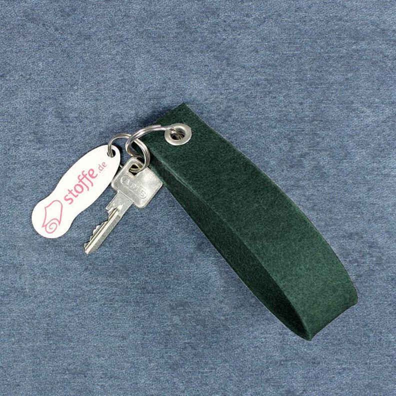 Feltro 180 cm / 1,5 mm di spessore – verde scuro, image number 4