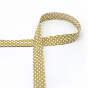 Nastro in sbieco pois [18 mm] – beige, 