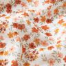 GOTS mussolina / tessuto doppio increspato Piccoli fiorellini stampa digitale – bianco lana,  thumbnail number 2