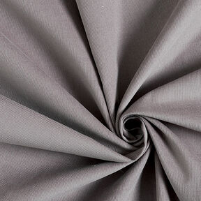 velluto a costine tinta unita – grigio, 