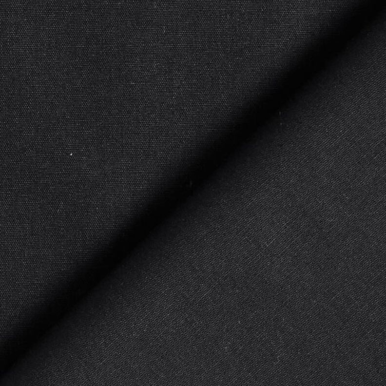GOTS popeline di cotone | Tula – nero,  image number 3