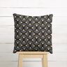 tessuto arredo Jacquard piccoli ventagli – nero/oro,  thumbnail number 8