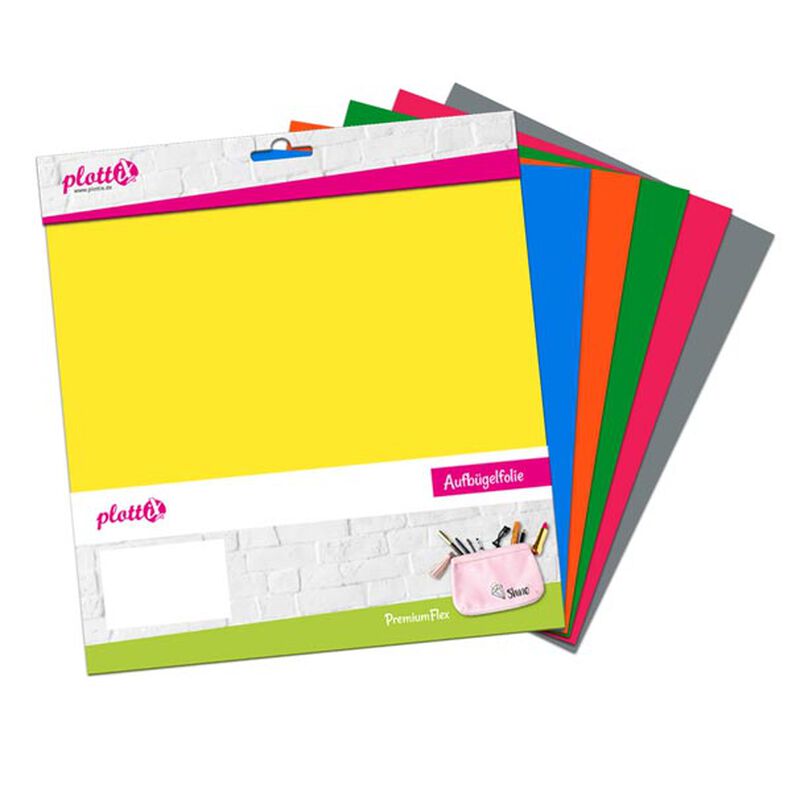 Colori base PremiumFlex PlottiX [20 x 30 cm | 6 fogli],  image number 1