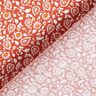 Cretonne di cotone piccoli motivi paisley – terracotta,  thumbnail number 4
