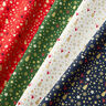 tessuto in cotone popeline Cuori e stelle – blu notte/oro,  thumbnail number 5