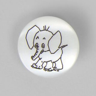 Bottone plastica, Brilliant Elefant 12, 