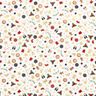 tessuto in cotone popeline Piccoli motivi natalizi – beige chiaro/oro,  thumbnail number 1