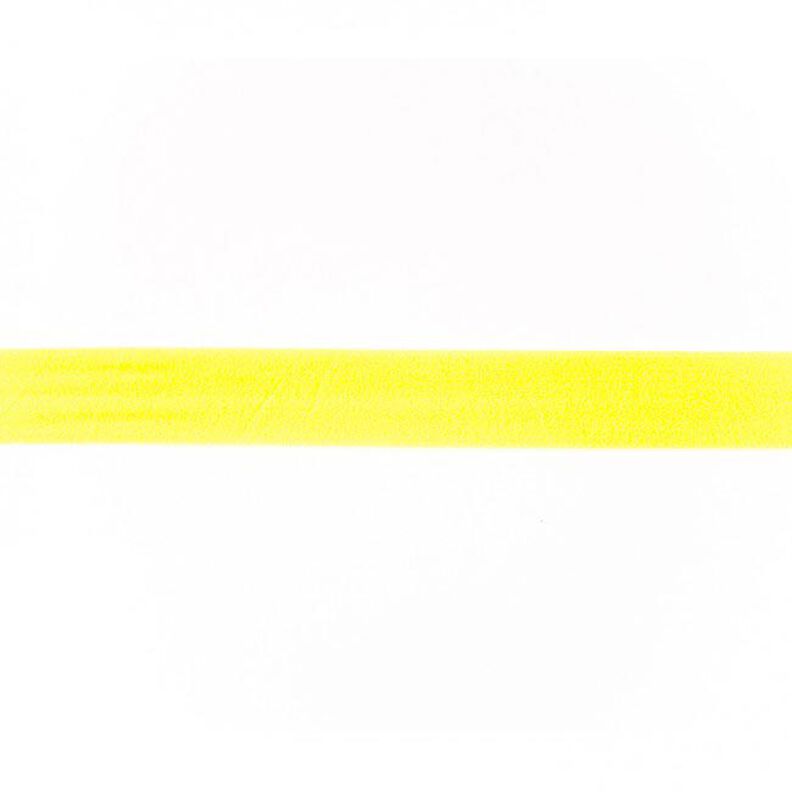 Fettuccia elastica  opaco [20 mm] – giallo neon,  image number 1