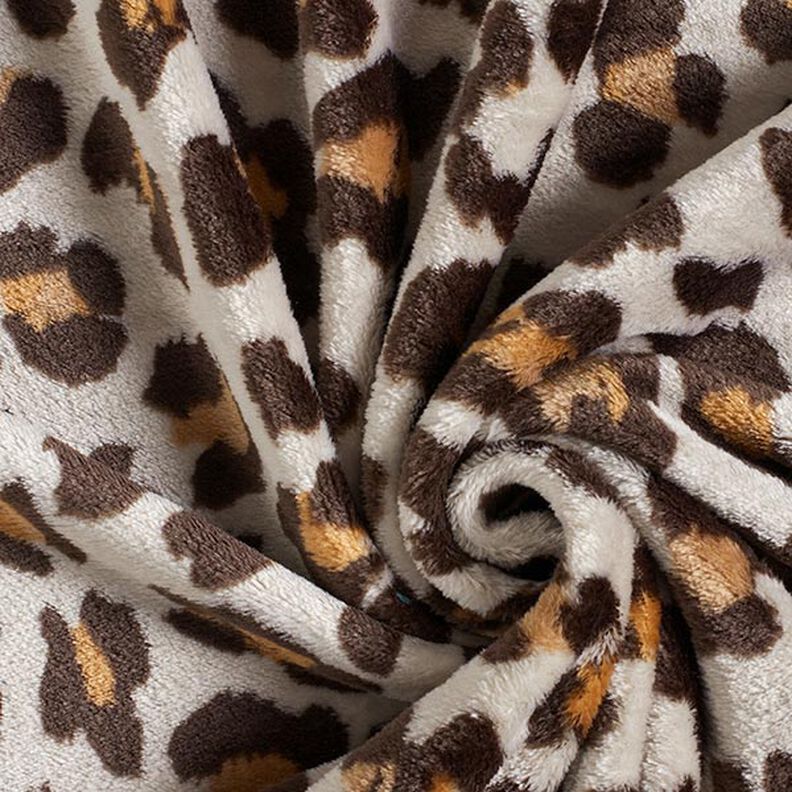 Morbido pile Grande leopardo – naturale/marrone nerastro,  image number 3