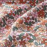 tessuto in cotone cretonne Piccoli fiori retrò – bianco/rosa,  thumbnail number 2