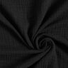 GOTS Mussola di cotone a tre strati – nero,  thumbnail number 1