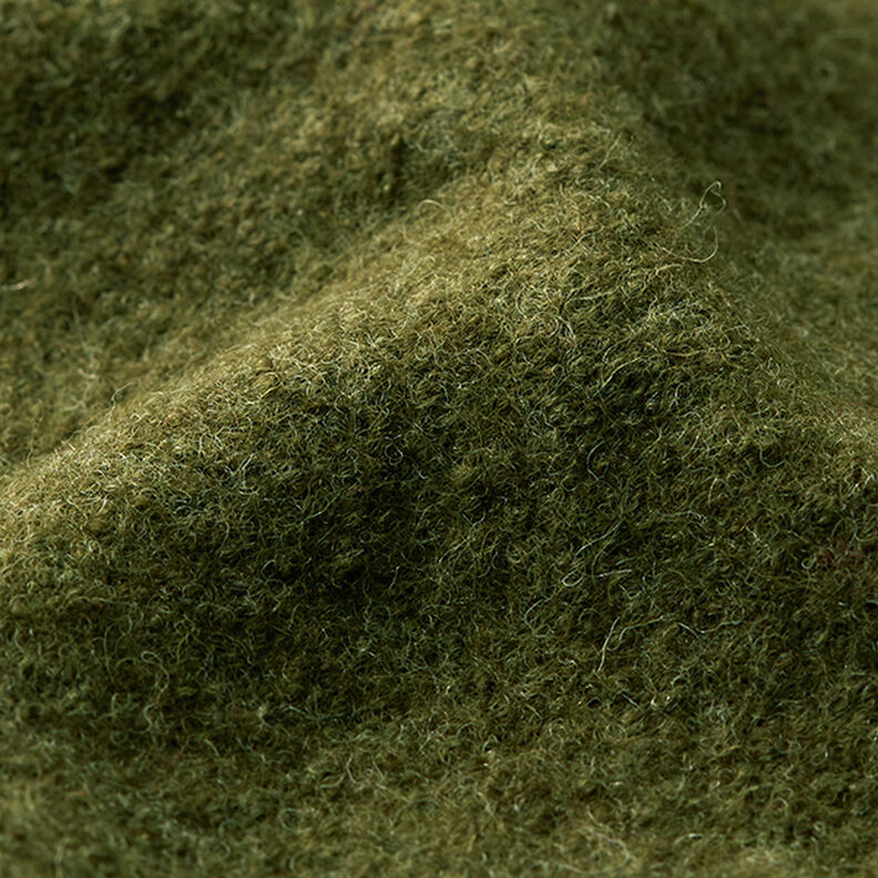 loden follato in lana mélange – verde oliva,  image number 2