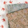 GOTS mussolina / tessuto doppio increspato Prato fiorito in primavera | Poppy Fabrics – beige scuro,  thumbnail number 5