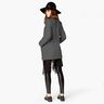 Cappotto in maglia stretch a quadri piccoli – grigio chiaro/nero,  thumbnail number 5