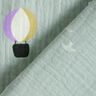 mussolina / tessuto doppio increspato mongolfiere | Poppy Fabrics – canna palustre,  thumbnail number 4