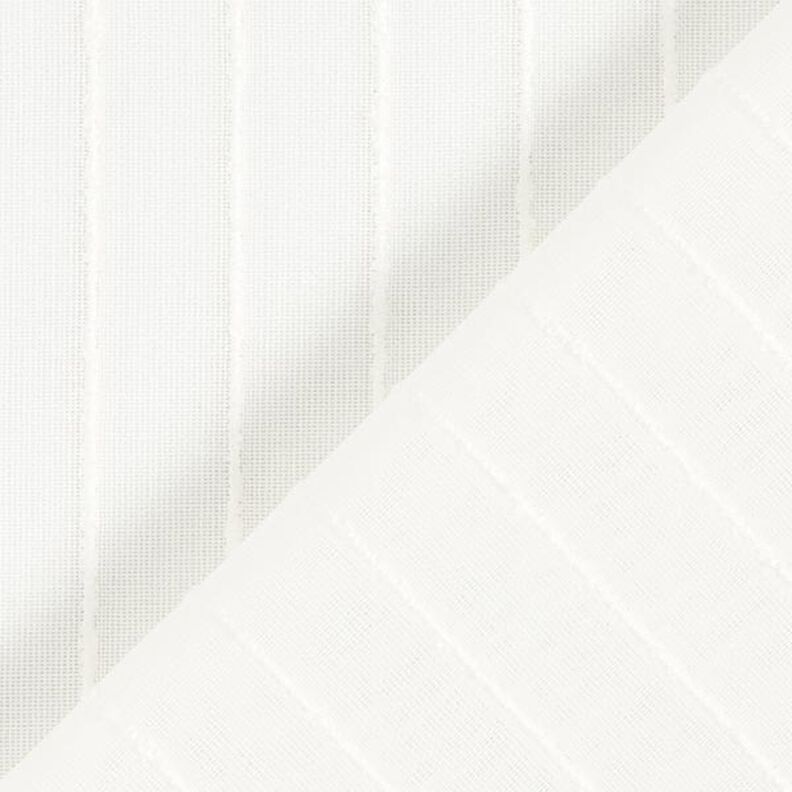 tessuto per tende, righe larghe, filato fantasia, 300 cm – bianco,  image number 3