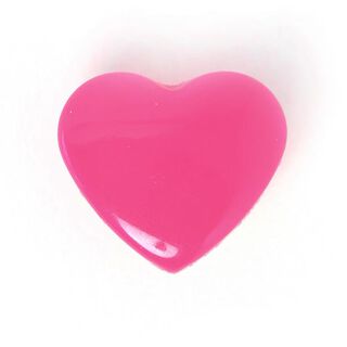 bottoni a pressione Color Snaps - cuore 5 - rosa fucsia| Prym, 