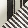 tessuti da esterni tessuti canvas elegante mix di righe – nero/bianco,  thumbnail number 4