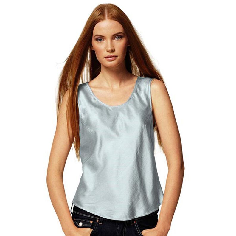 Stretch Satin – azzurro,  image number 4