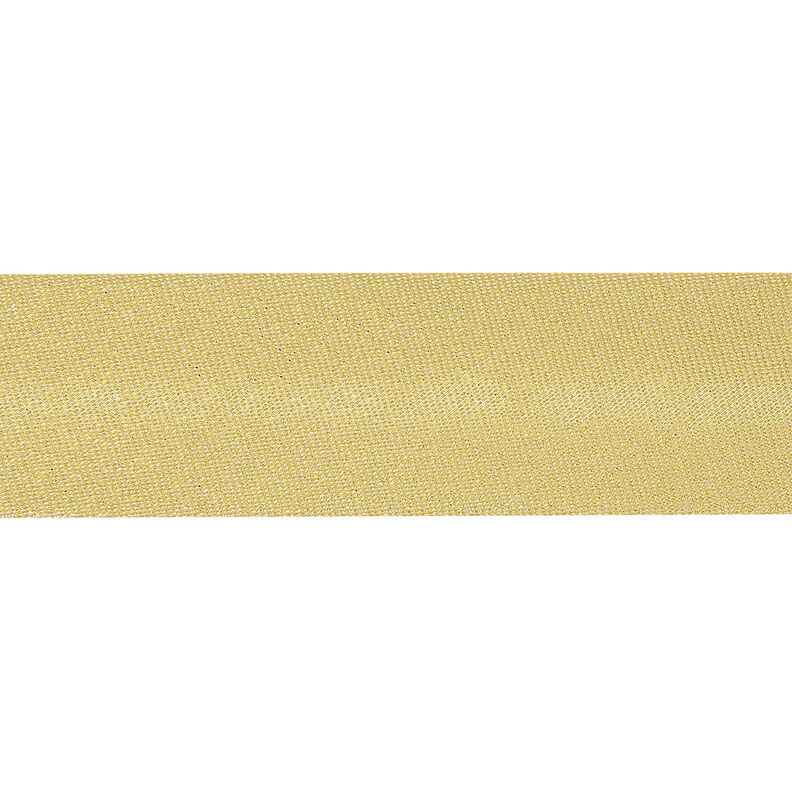 Nastro in sbieco Metallico [30 mm] – oro effetto metallizzato,  image number 1