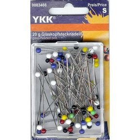 Spilli lunghi con capocchia colorata lunghi [20 g] | YKK, 