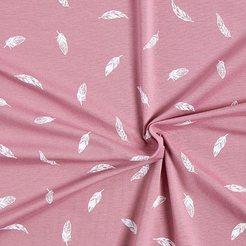 jersey di cotone piume – rosa anticato,  image number 3