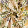 tessuto arredo mezzo panama, rami di ulivo, riciclato – beige chiaro,  thumbnail number 3