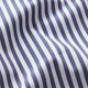 tessuto per camicette, strisce verticali – bianco/blu marino,  thumbnail number 2