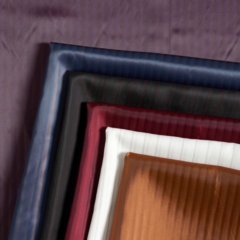 Fodera in raso con effetto ombreggiato – rosso Bordeaux,  image number 5
