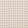 Tessuto in cotone a quadri strutturati – bianco/anacardo,  thumbnail number 1