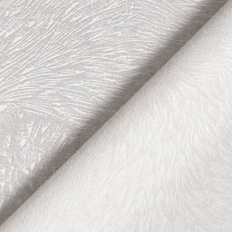 velluto arredo Rami astratti – grigio argento,  image number 4