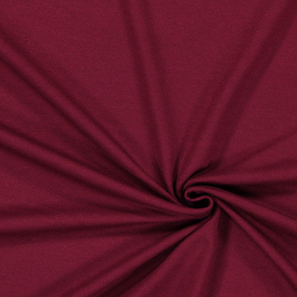 jersey di viscosa medio – rosso Bordeaux,  image number 1