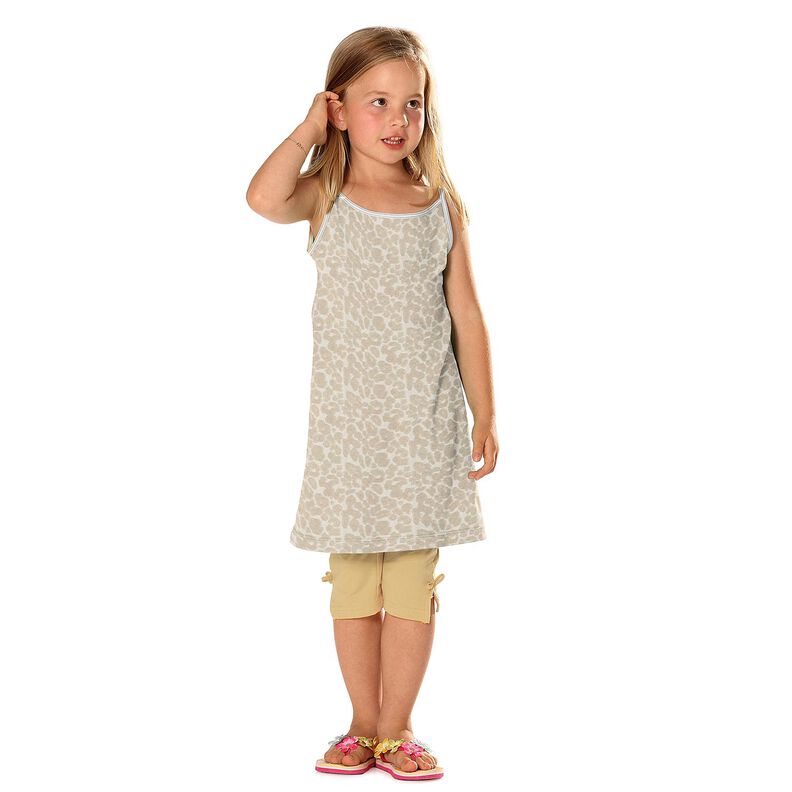 tessuto in spugna stretch leopardo – sabbia, image number 5