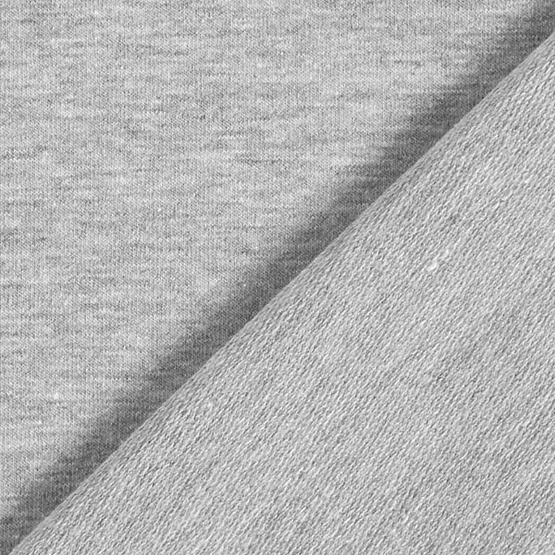 French terry leggero mélange – grigio chiaro, image number 5