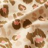popeline di cotone Motivo leopardato – mandorla/rosa anticato,  thumbnail number 2