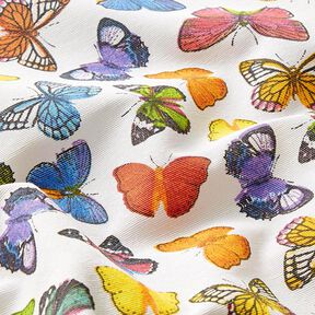 tessuto arredo tessuti canvas farfalle, 