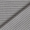 tessuto per polsini Righe tubolari – argento/grigio scuro,  thumbnail number 4